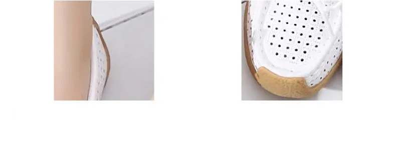 Soft Bottom Pregnant Peas Shoes Four Seasons Flat Shoes A Pedal Mother Shoes Hollow Breathable Casual Single Shoes Female Summer