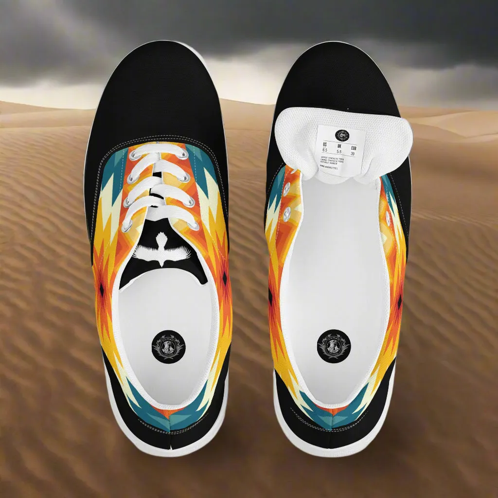 Southwest | Women’s Lace-up Canvas Shoes | Sundance 2Tone