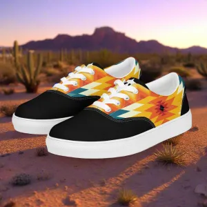 Southwest | Women’s Lace-up Canvas Shoes | Sundance 2Tone