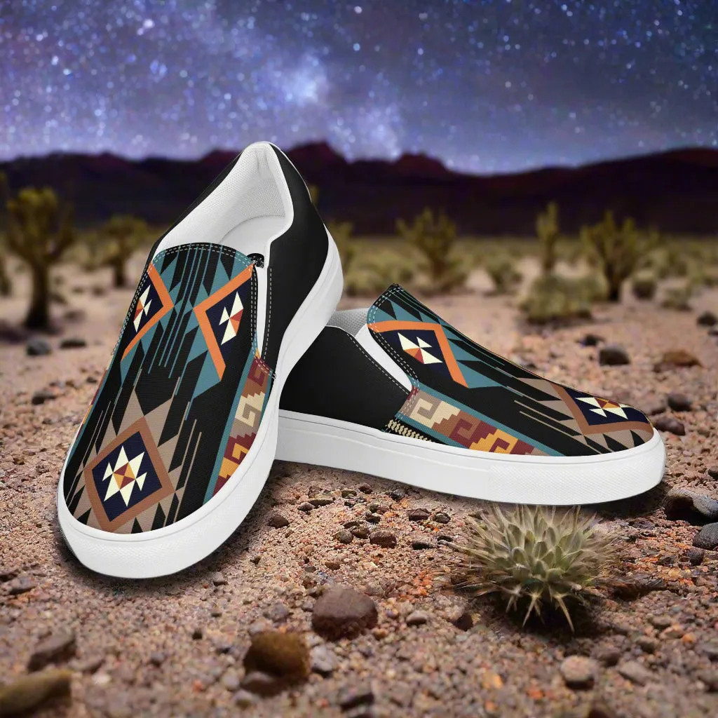 Southwest | Women’s Slip-on Canvas Shoes | Nageezi Halftone