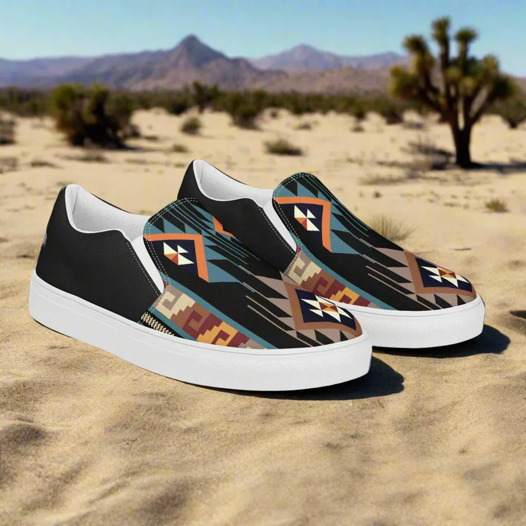 Southwest | Women’s Slip-on Canvas Shoes | Nageezi Halftone
