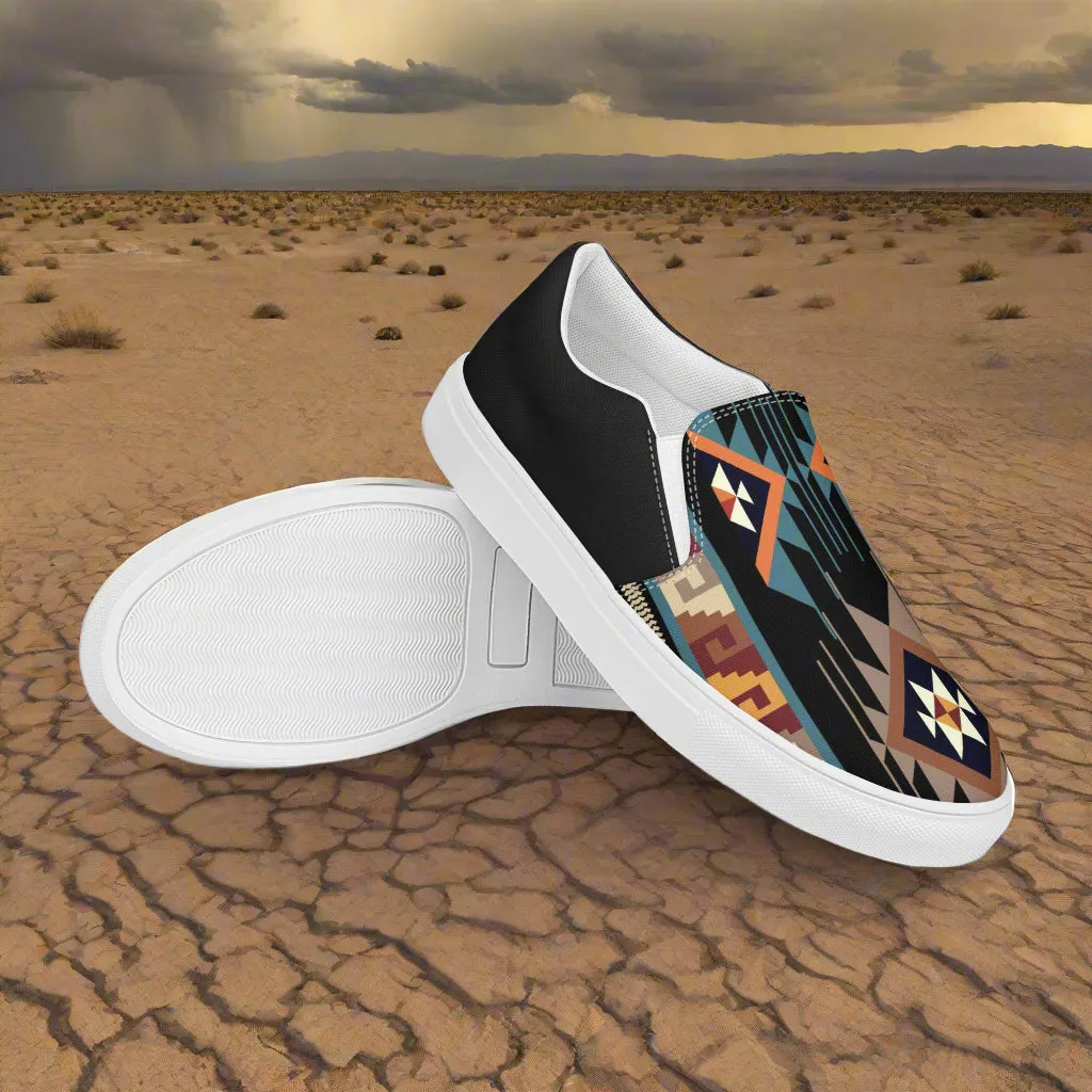 Southwest | Women’s Slip-on Canvas Shoes | Nageezi Halftone