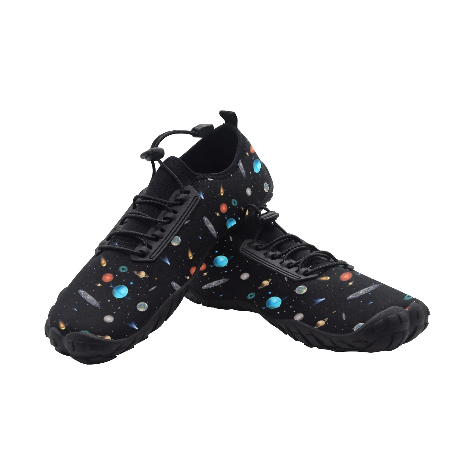 space Women's Drawstring Barefoot Water Shoes(Model KY21093)