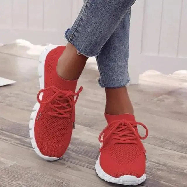 Spring Flat Women's Sneakers Casual Summer Light Mesh Breathable Sport Women Sneakers