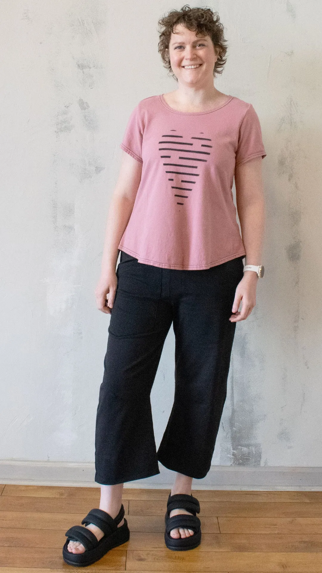 Spring Tee with Heart (Multiple Colors)