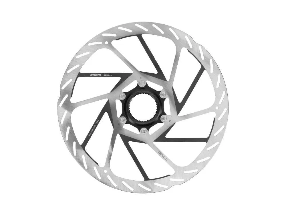 SRAM HS2 Centre Lock Rotor - Silver