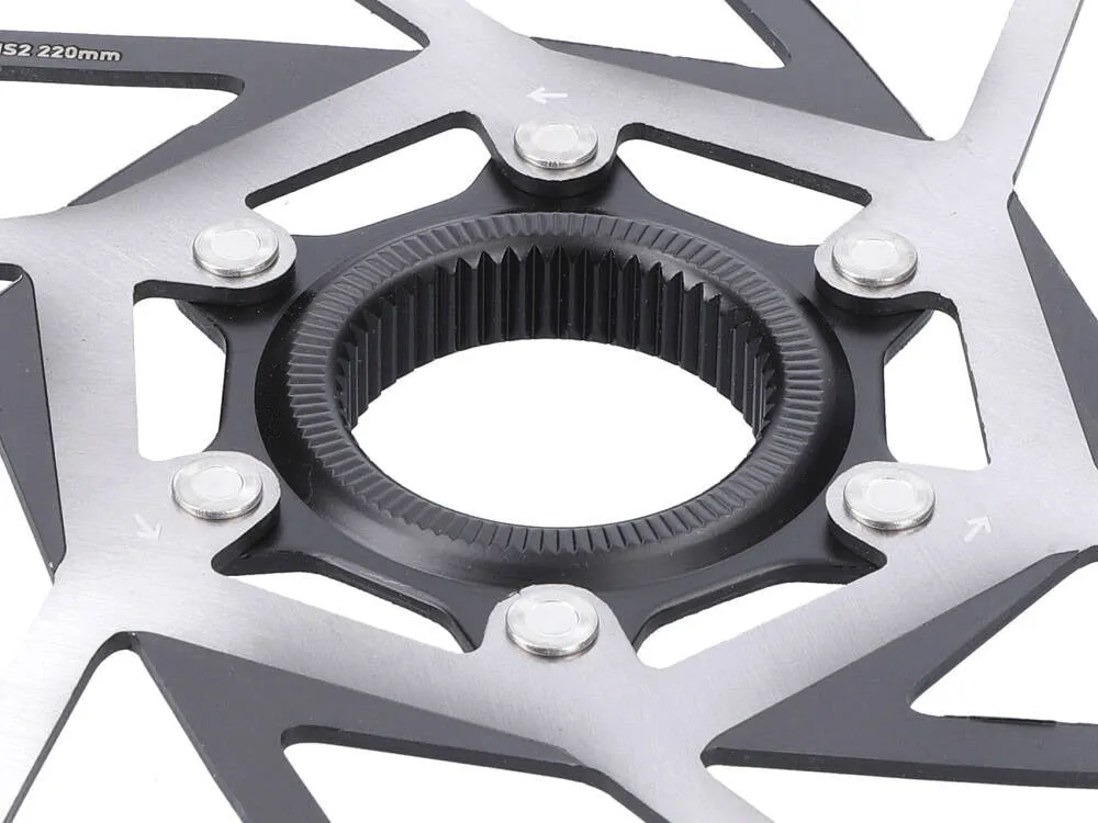 SRAM HS2 Centre Lock Rotor - Silver