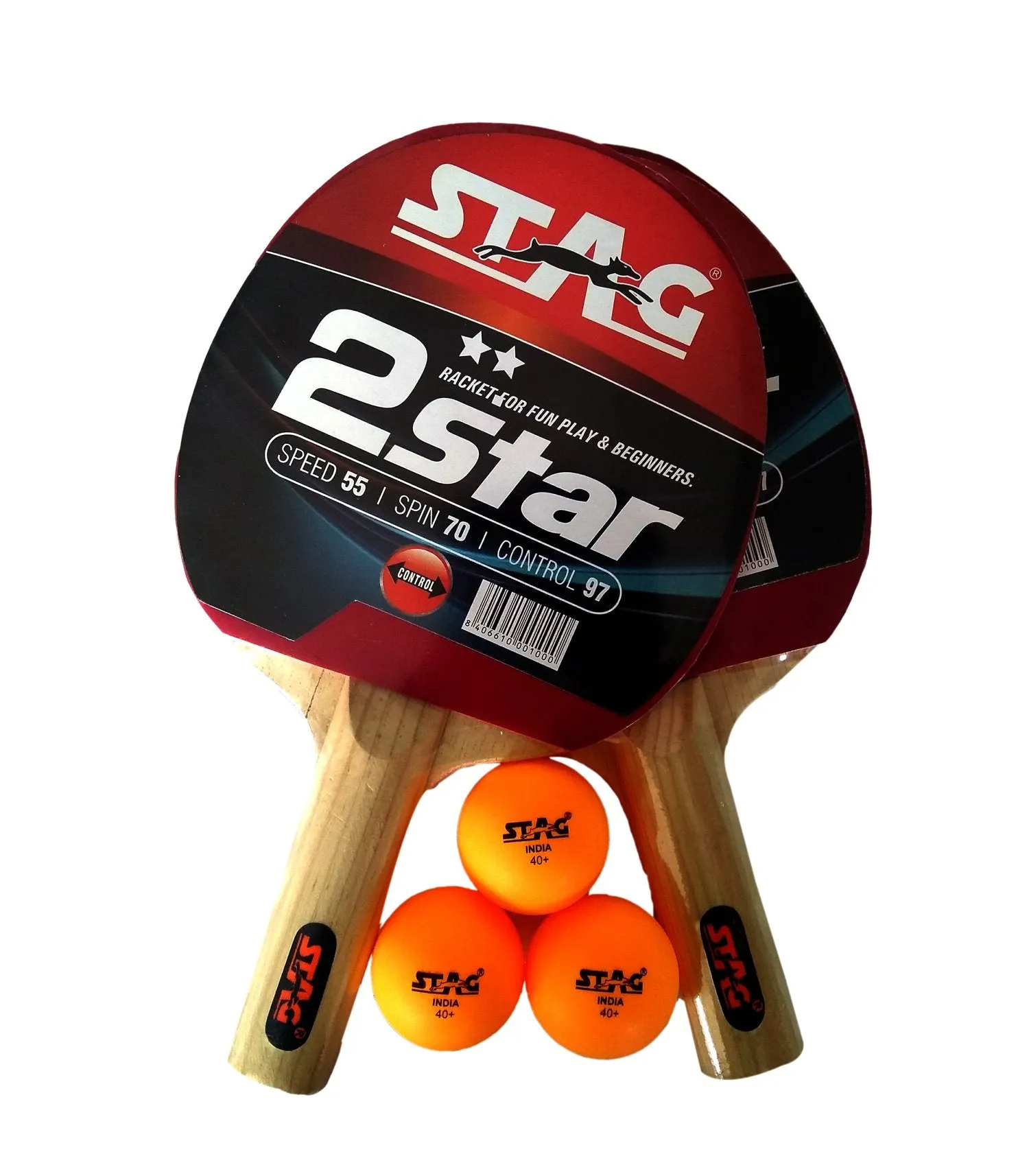 Stag 2 Star Table Tennis Kit