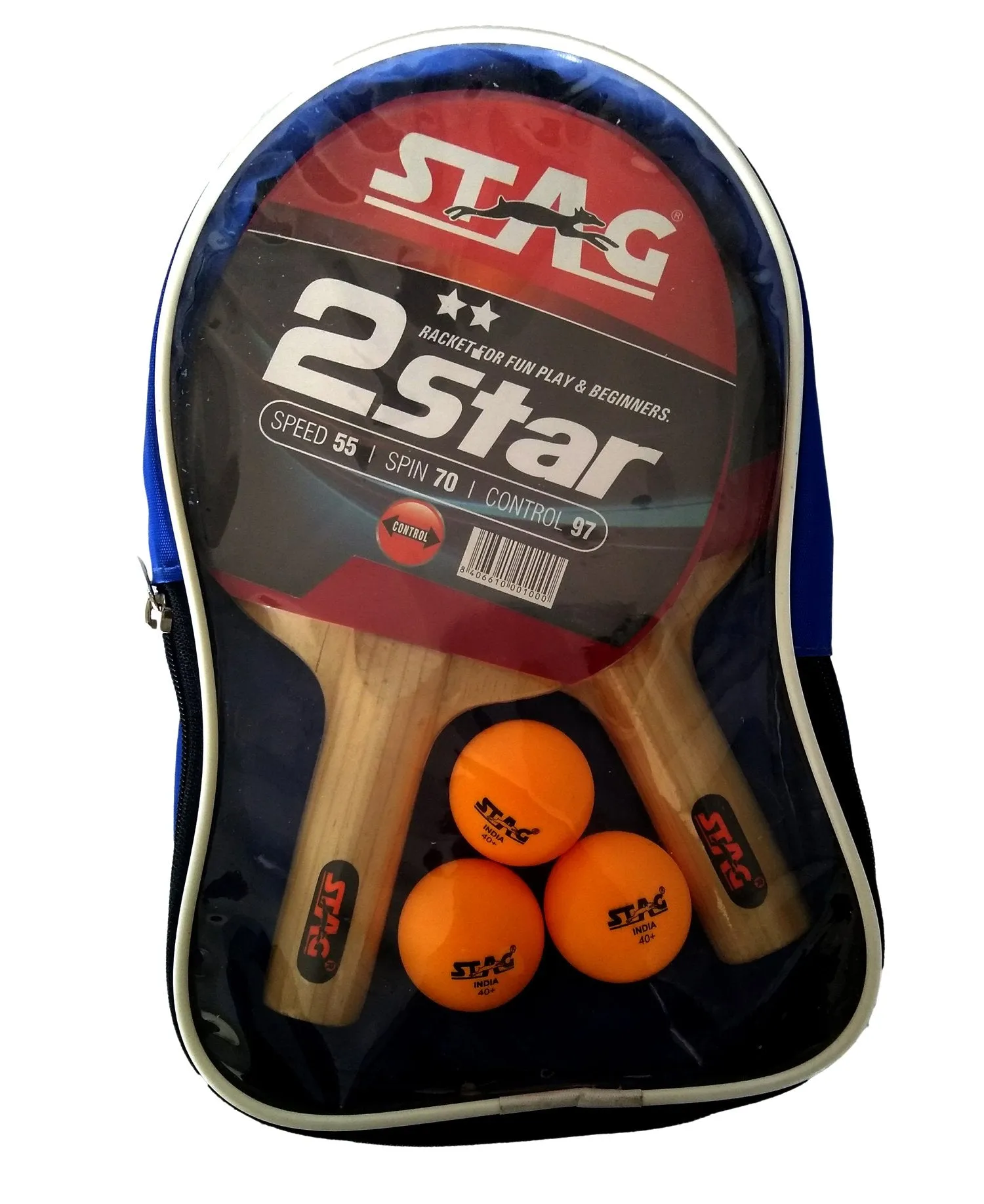 Stag 2 Star Table Tennis Kit