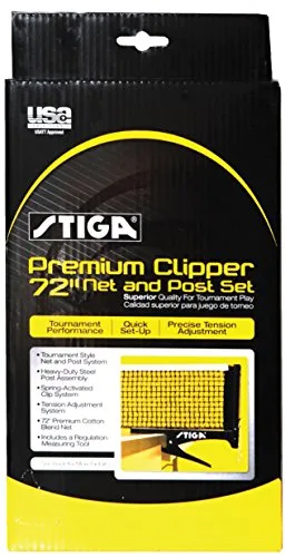 STIGA Clipper 72" Net and Post Set