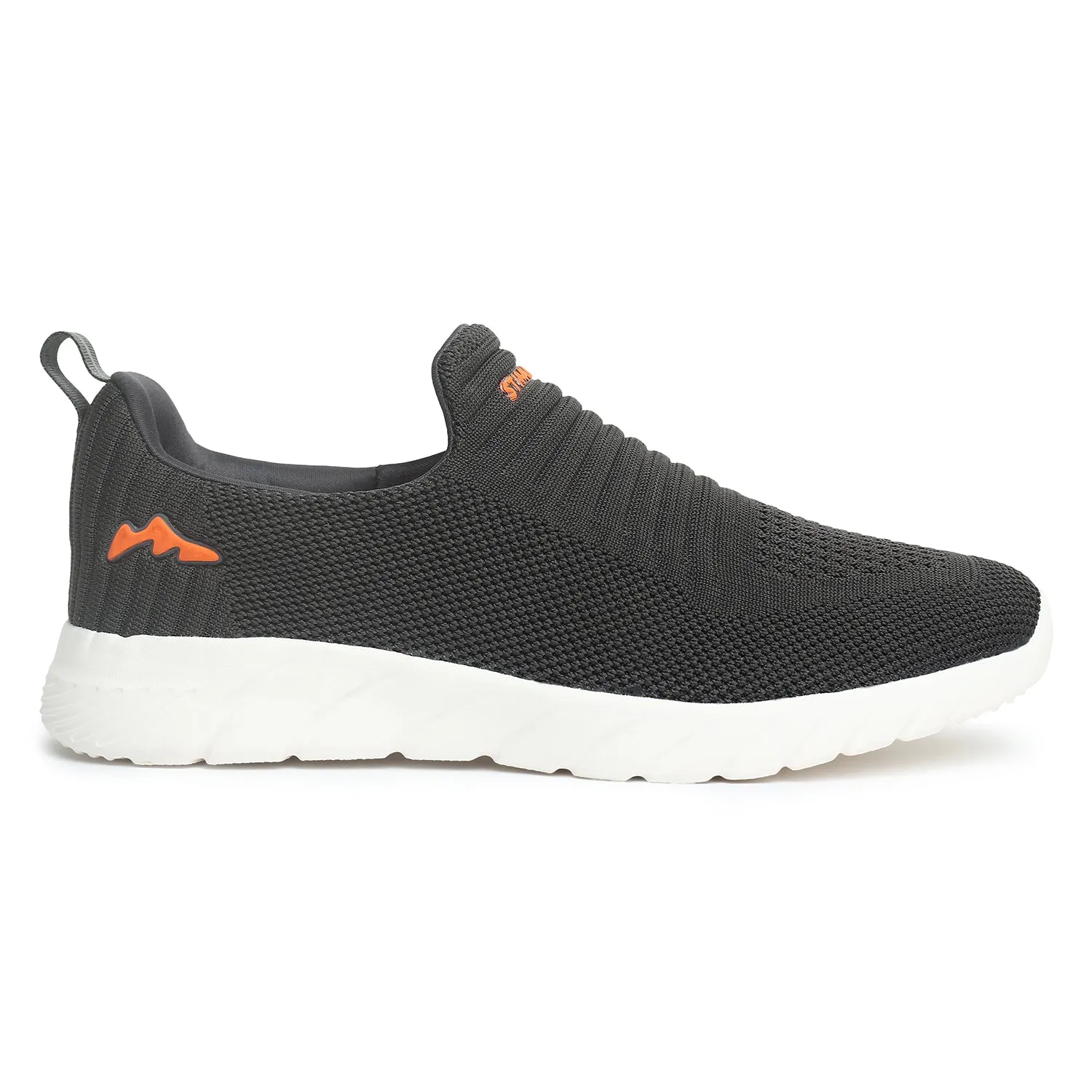 Stimulus FBSTG6018AP Grey Comfortable Daily Outdoor Knitted Training Shoes for Men