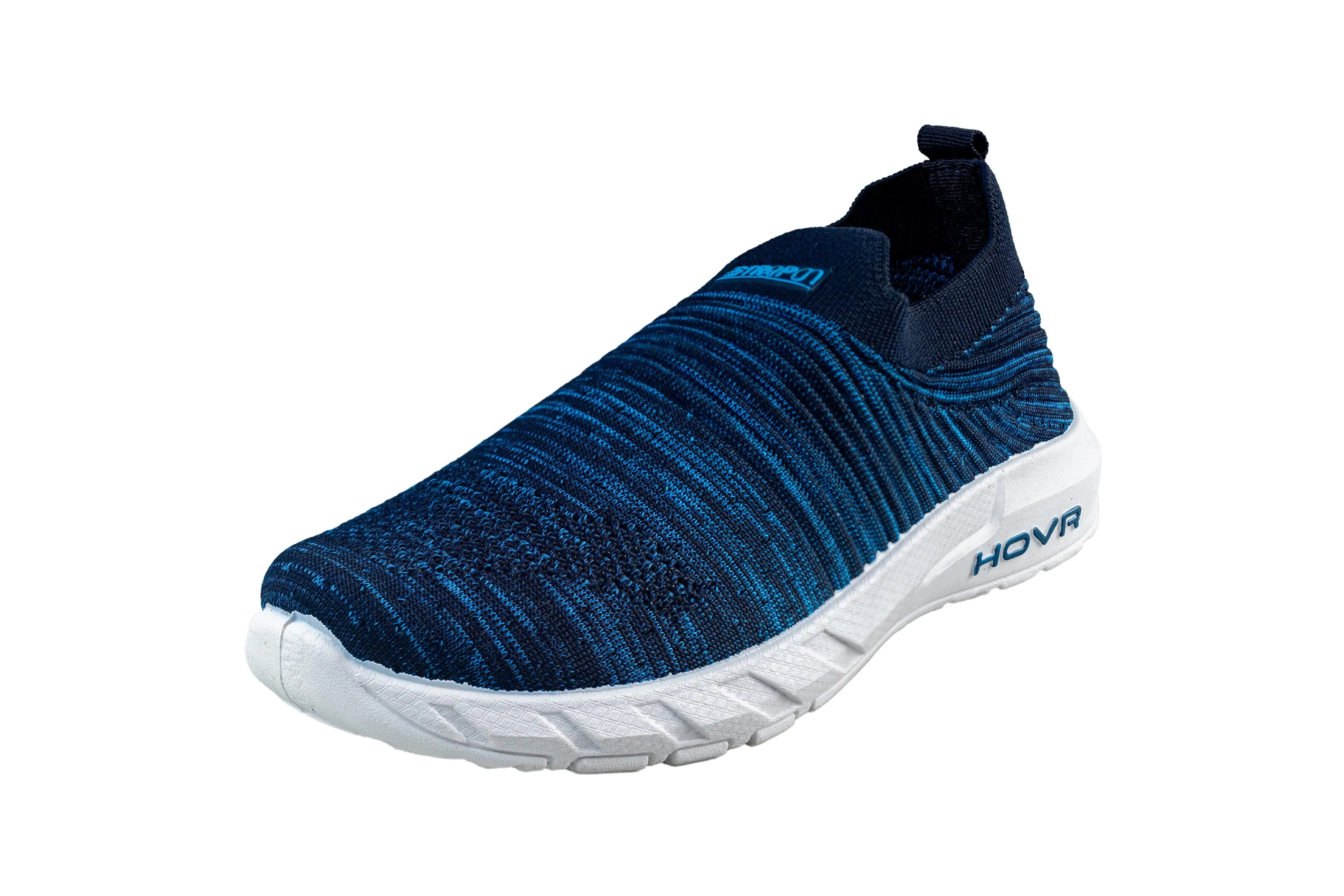 Strap On Girls Navy / Sky Sports Shoe (Sports Strap On 6301)