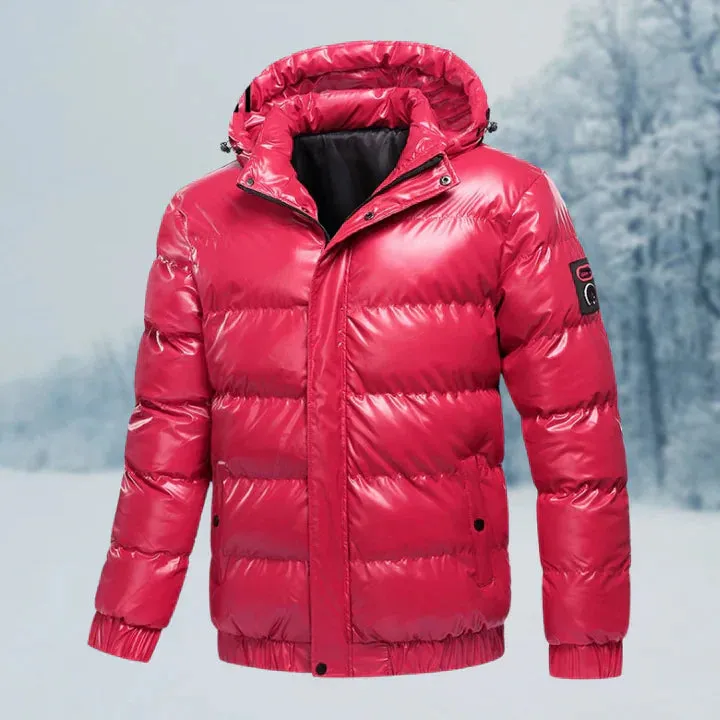 Stylish, weatherproof men's winter coat