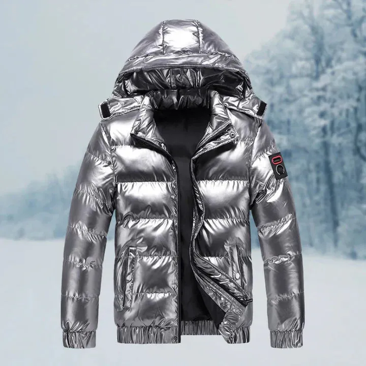 Stylish, weatherproof men's winter coat