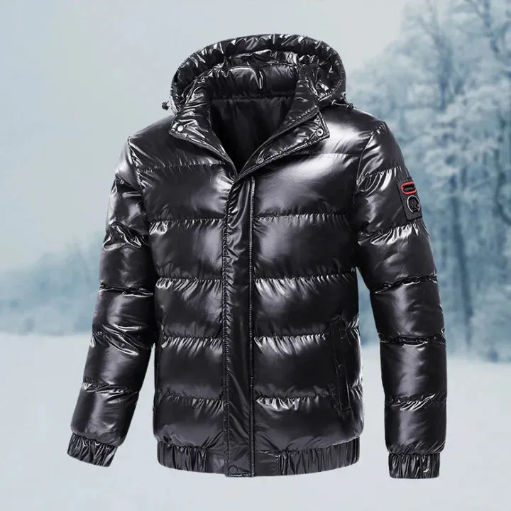 Stylish, weatherproof men's winter coat