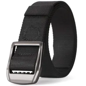 Tactical Heavy Duty Reinforced Nylon Belt for Men Adjustable Military Webbing Belt Strap with Metal Buckle by JASGOOD