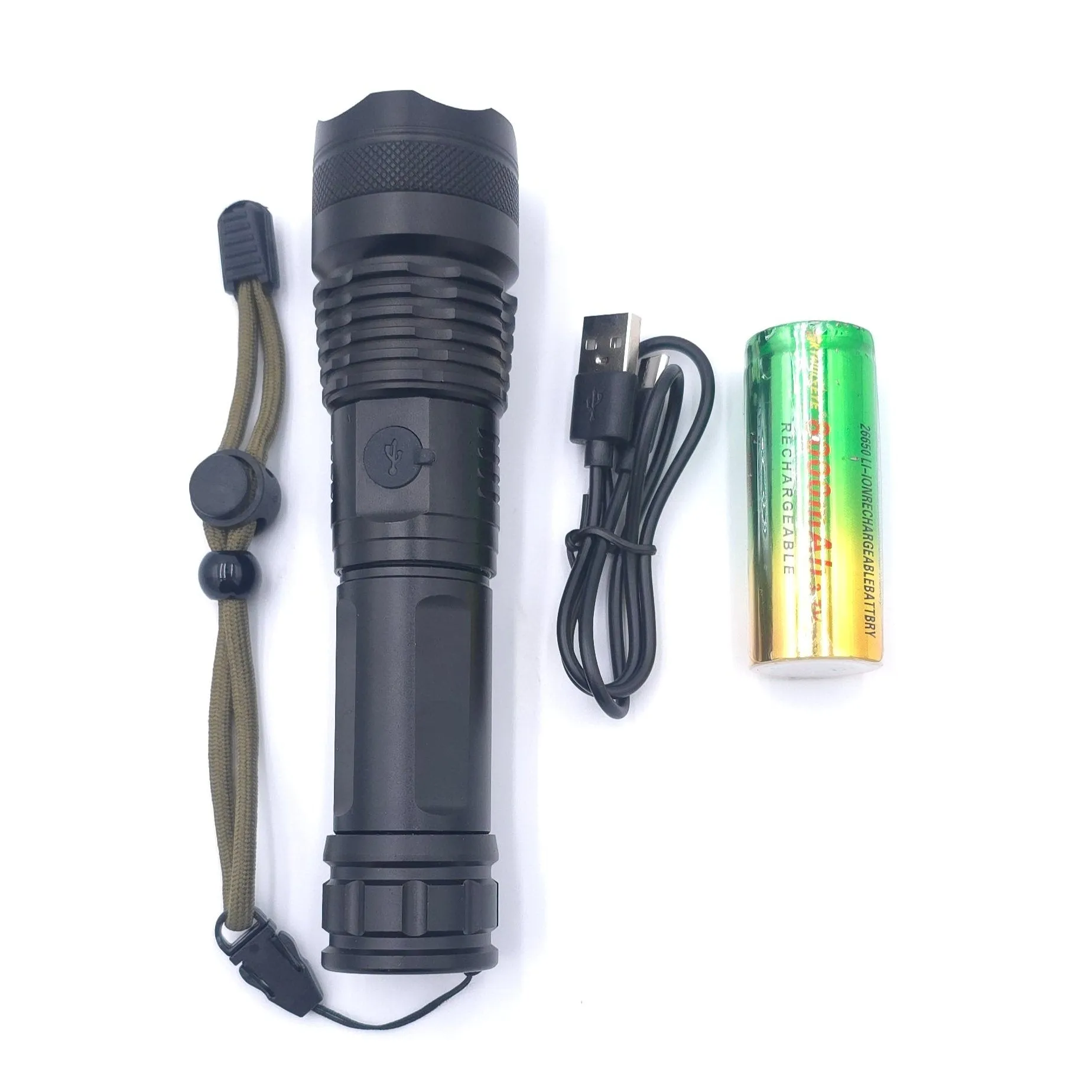 Tactical Rechargeable Flashlight – 1100 Lumens of Power