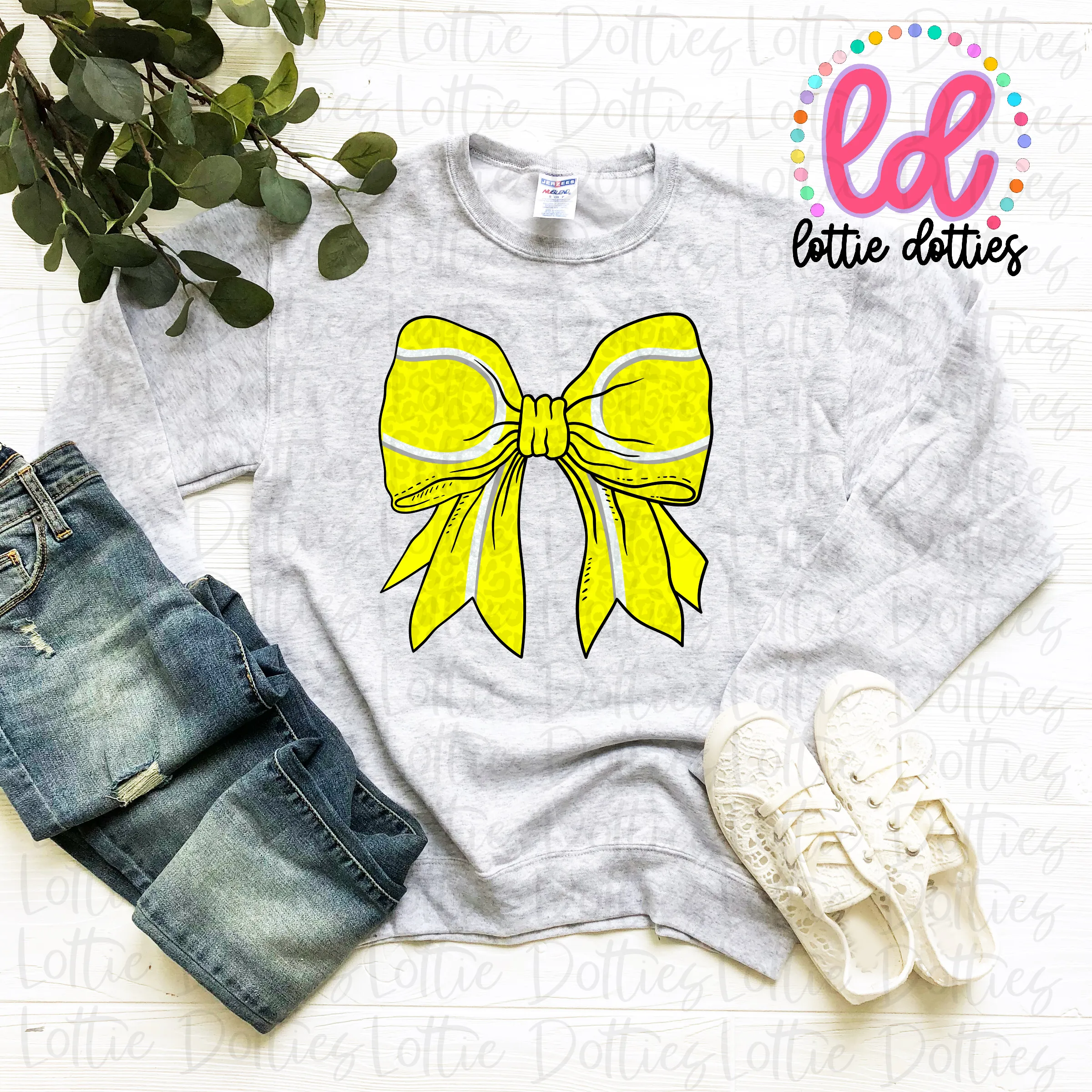 Tennis Bow - Tennis Bow PNG - Bow Design Sublimation - Digital Download