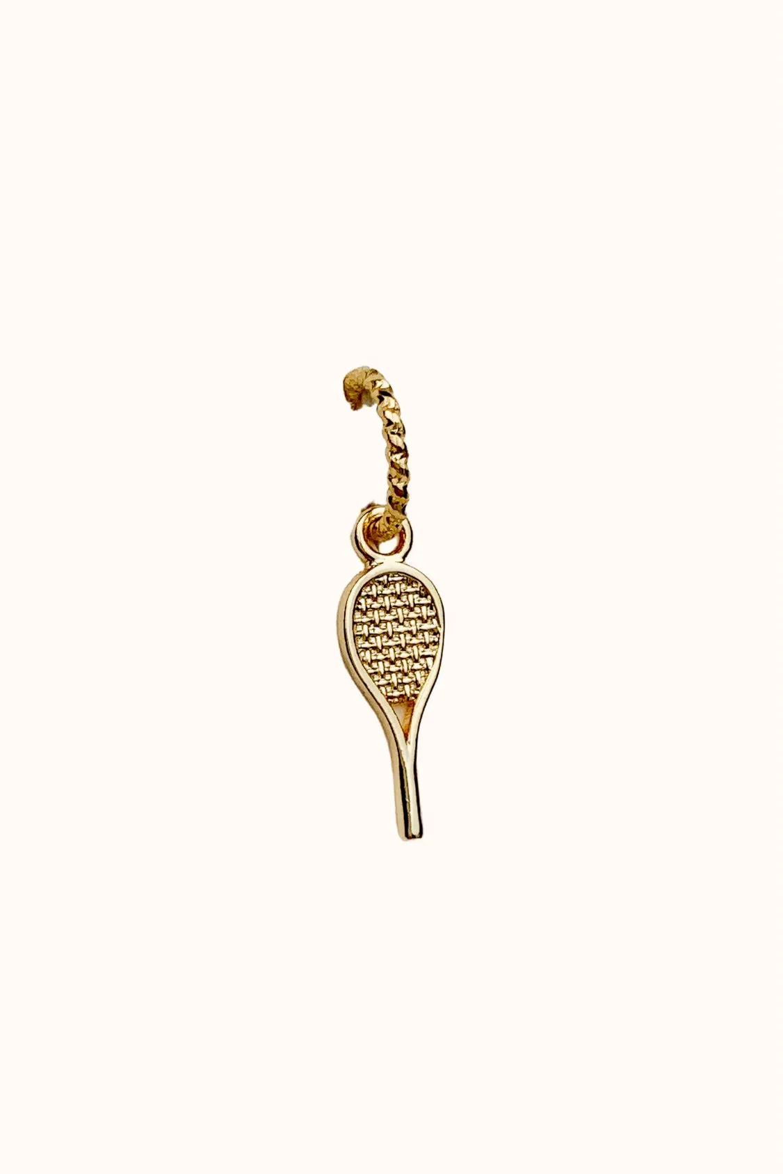 Tennis Racket Charm