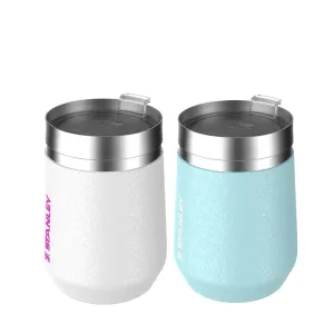 The 10oz Everyday GO Tumbler 2 Pack in Crystal and Powder