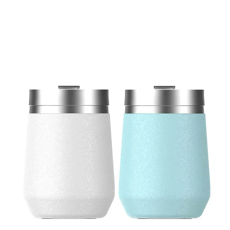The 10oz Everyday GO Tumbler 2 Pack in Crystal and Powder