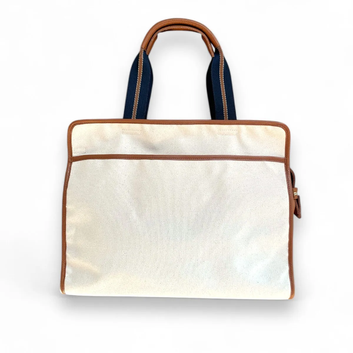 The LB Bag - Natural Canvas / Hazelnut Leather
