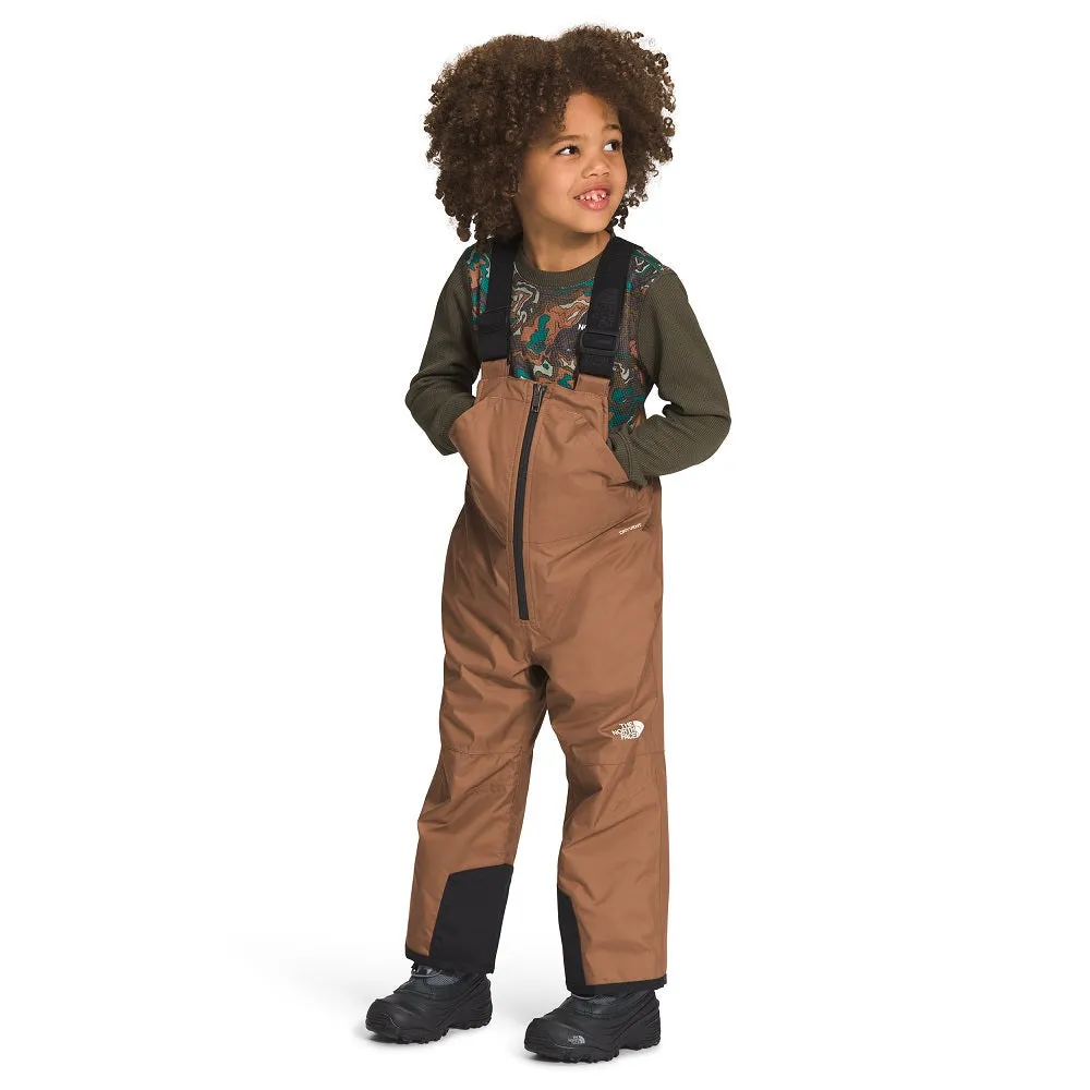 The North Face Kids Freedom Insulated Bib (Toasted Brown) - FINAL SALE