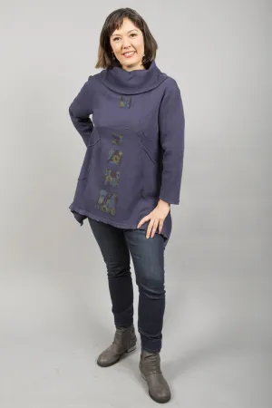 Thermal Pocket Tunic Nightshade Patched-Blue Fish Clothing