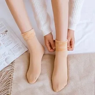 Thermal Velvet Socks