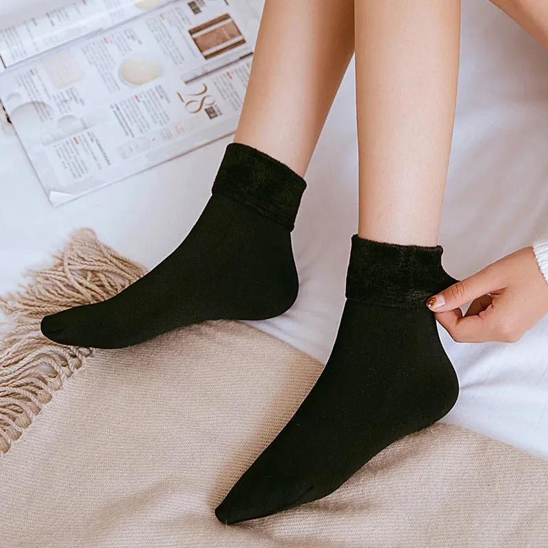 Thermal Velvet Socks