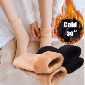 Thermal Velvet Socks