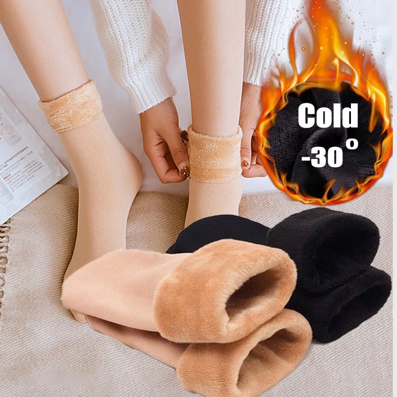Thermal Velvet Socks