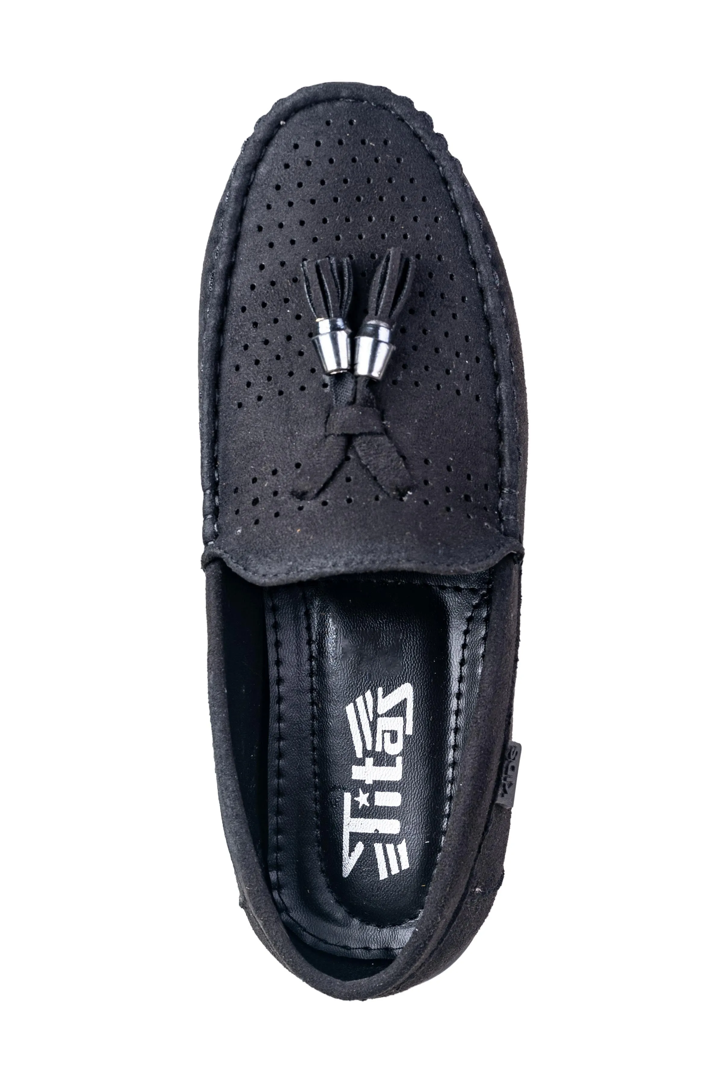 Titas Boys Black Casual Shoe