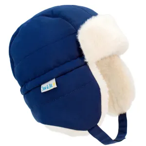 Toasty-Dry Trapper Hat | Nebula Blue