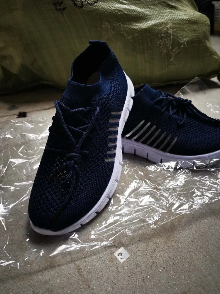 Trendy Mesh Platform Sneakers Socks Shoes Tennis