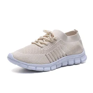 Trendy Mesh Platform Sneakers Socks Shoes Tennis