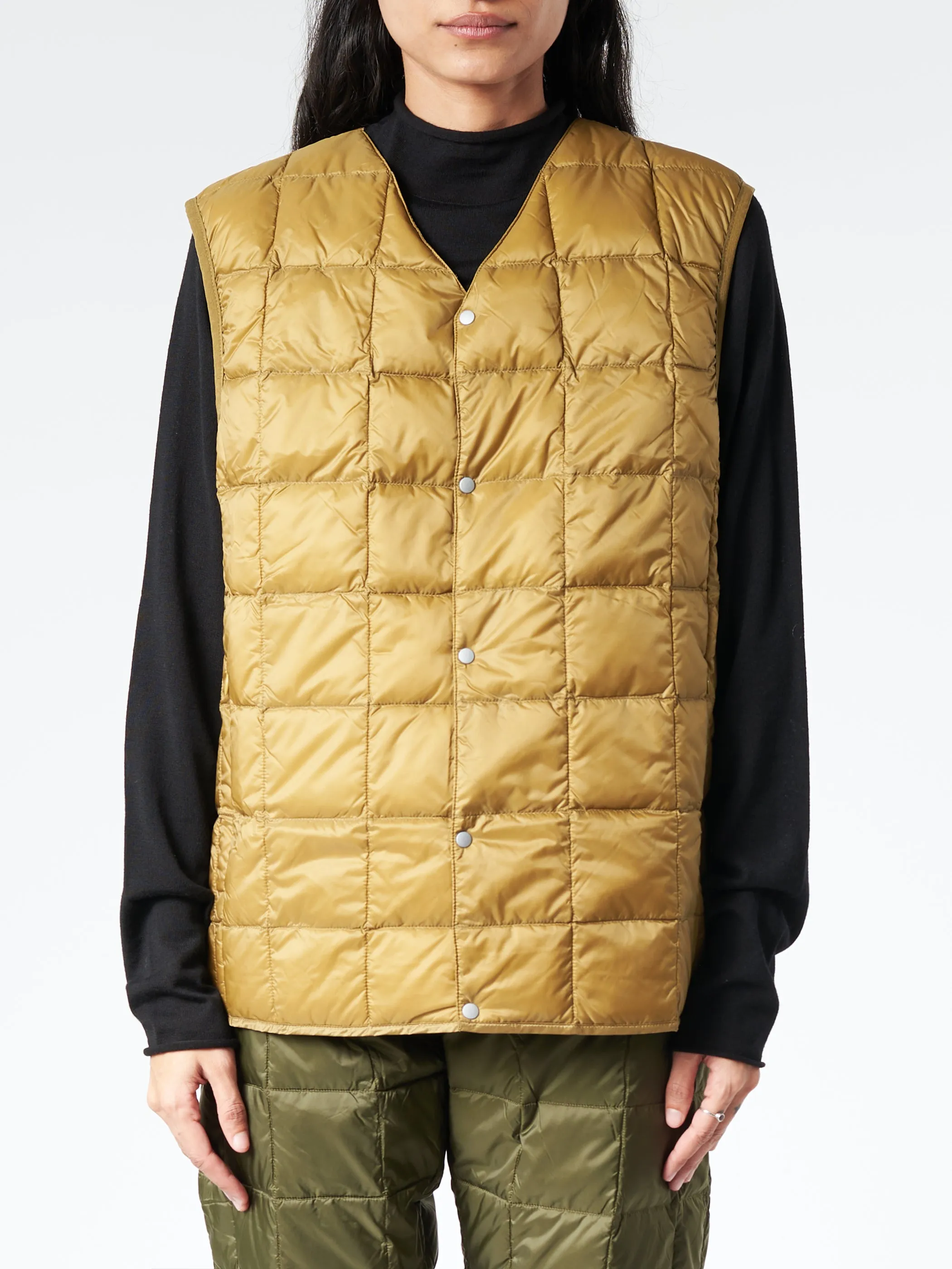 V-Neck Button Down Vest