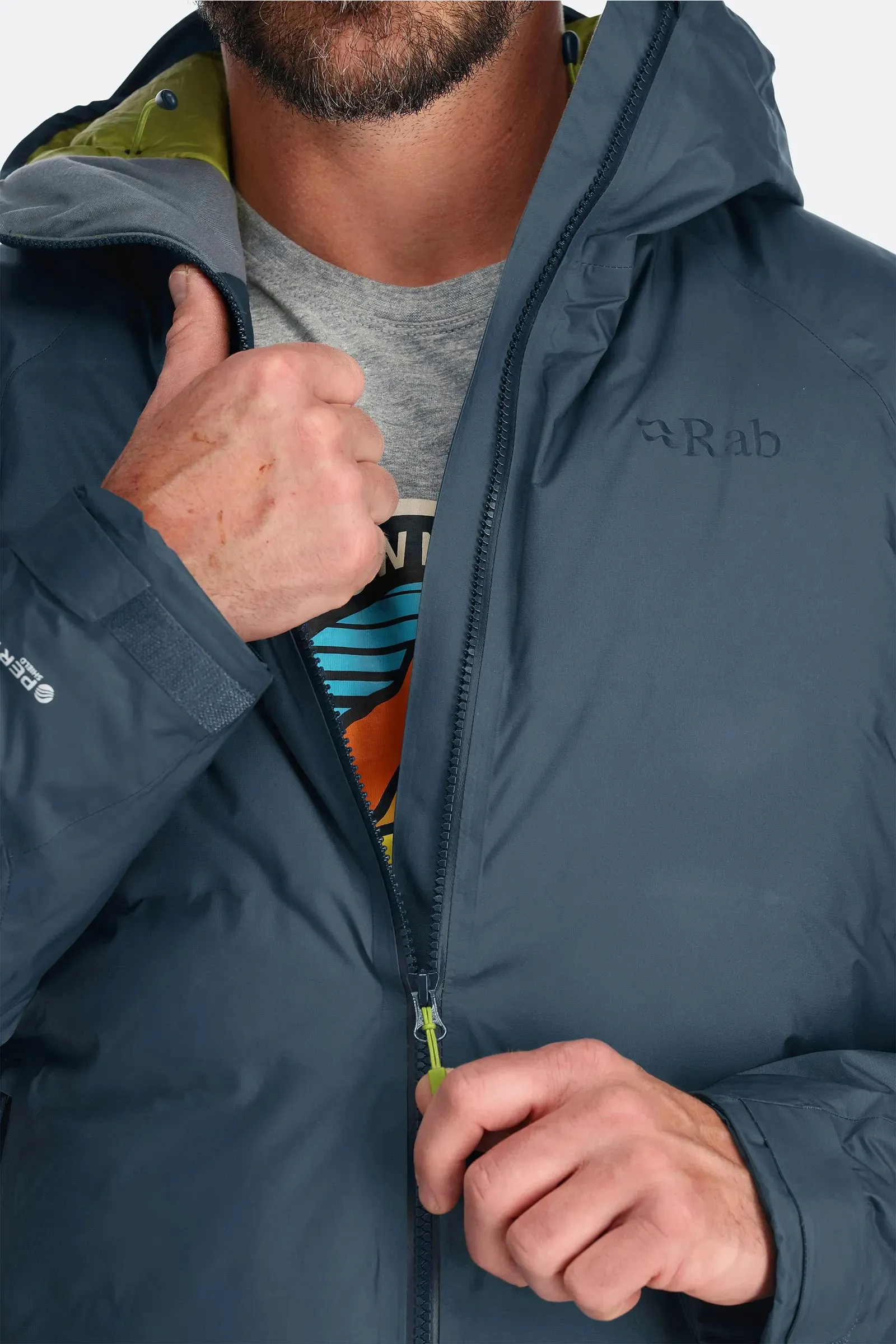 Valiance Waterproof Down Jacket (Men's) - QDB-49