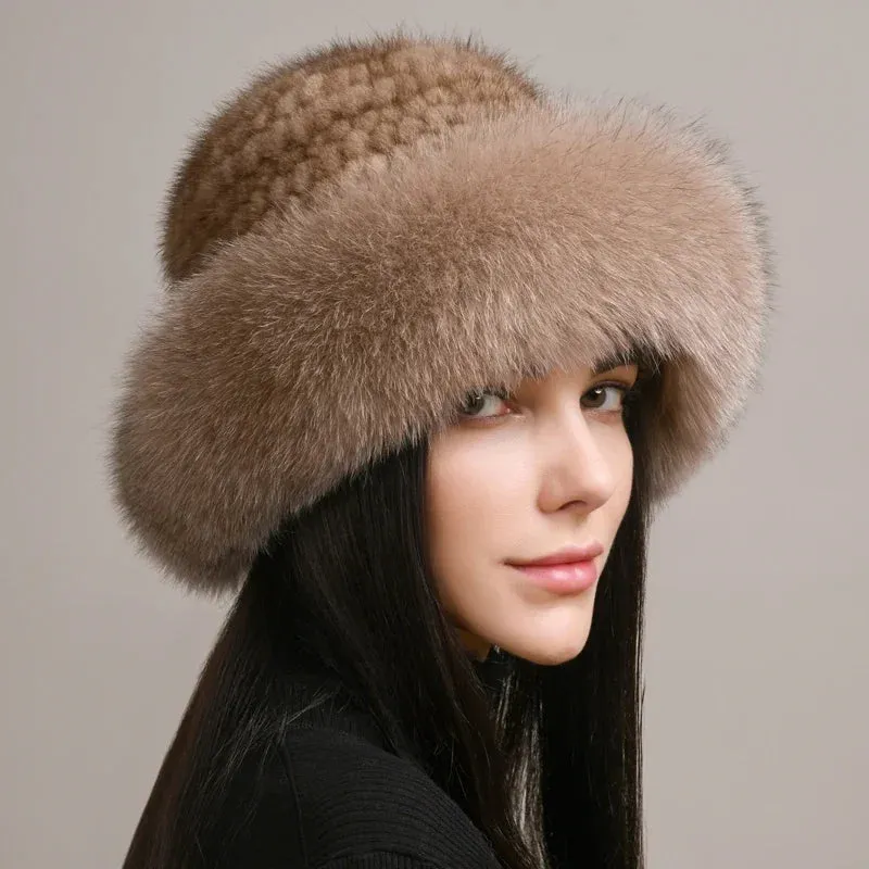 Velvet Frost Mink Fur Hat