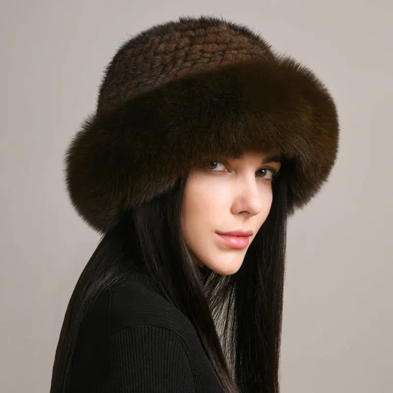 Velvet Frost Mink Fur Hat