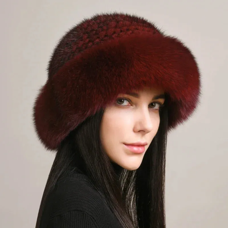 Velvet Frost Mink Fur Hat