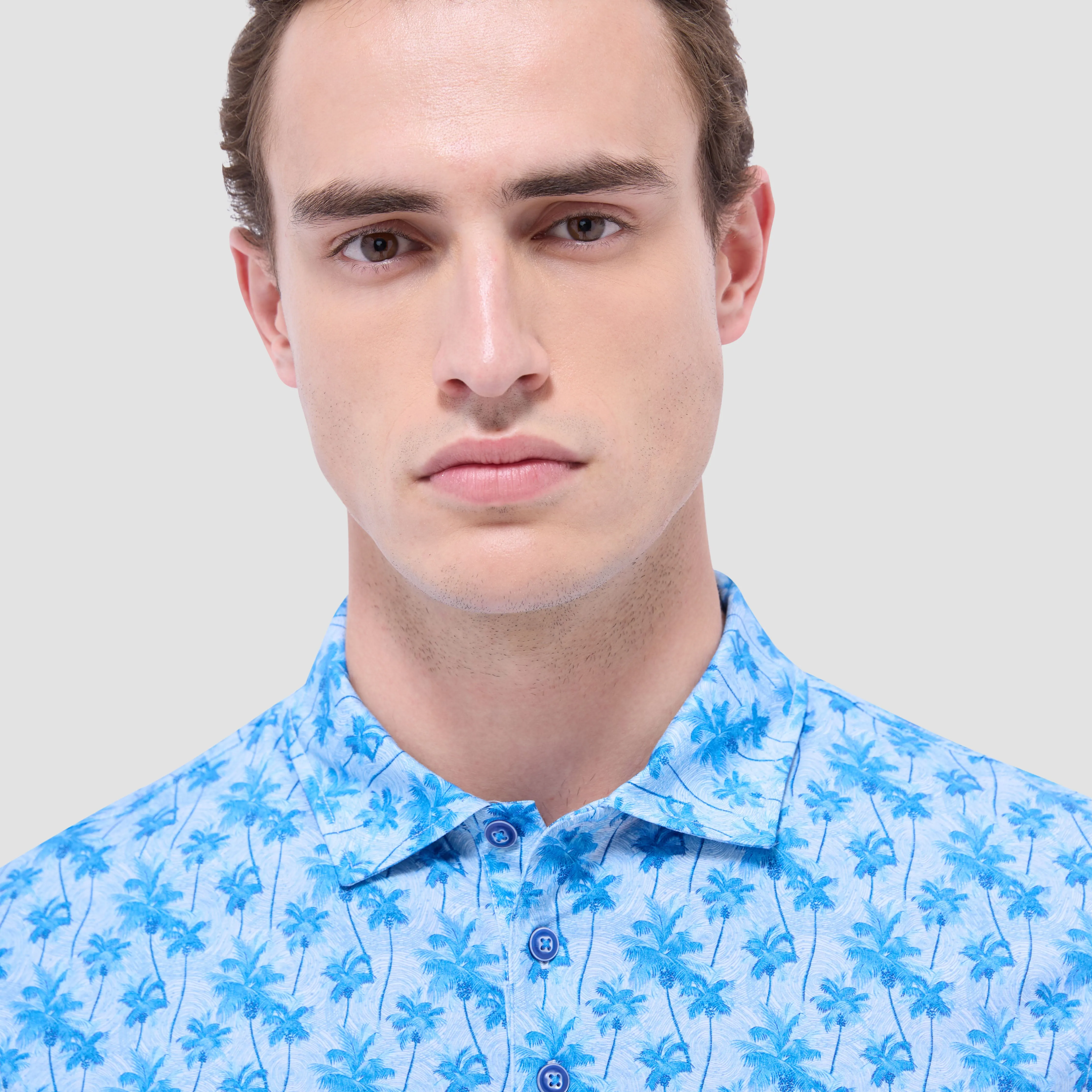 Victor Palm Tree OoohCotton Polo Shirt