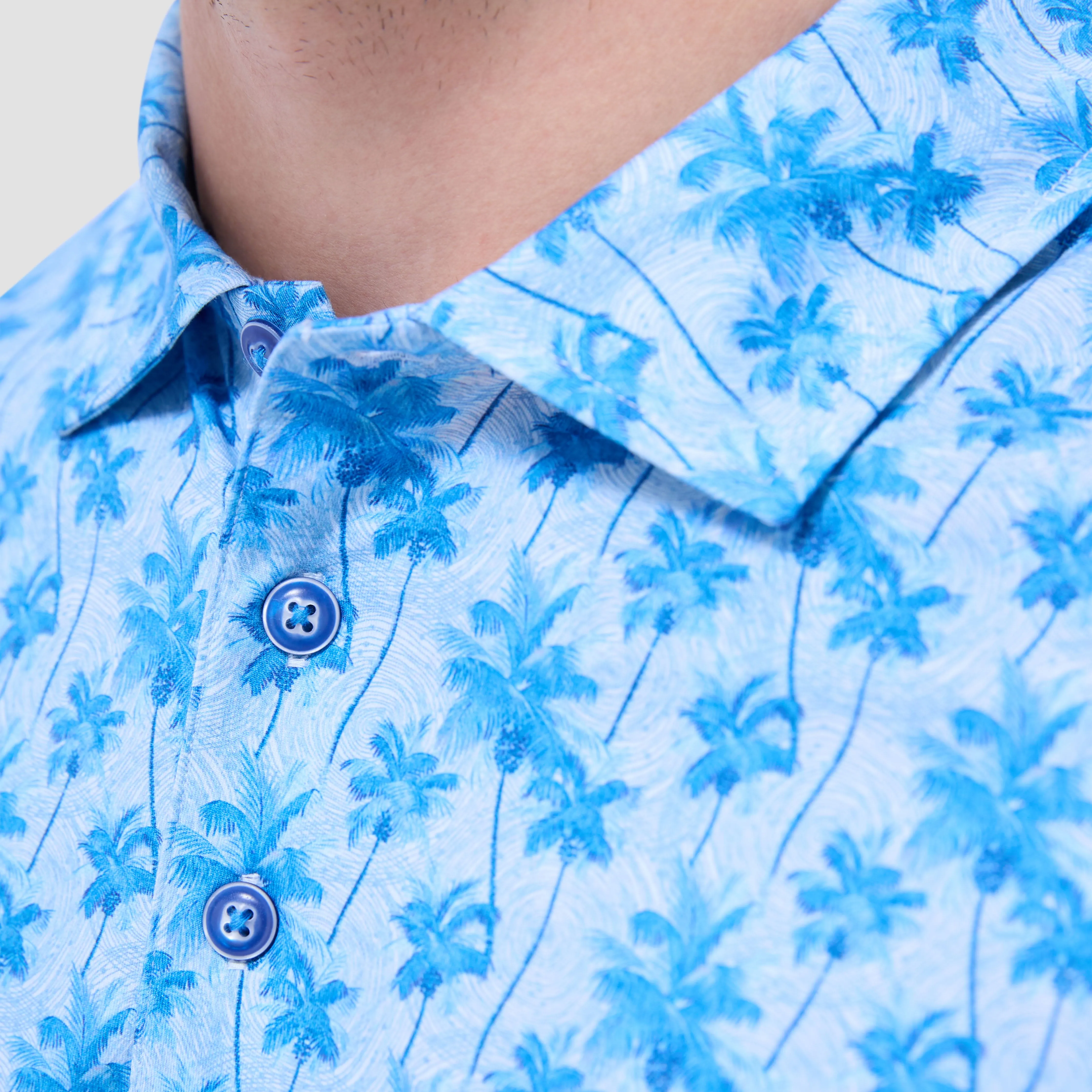 Victor Palm Tree OoohCotton Polo Shirt