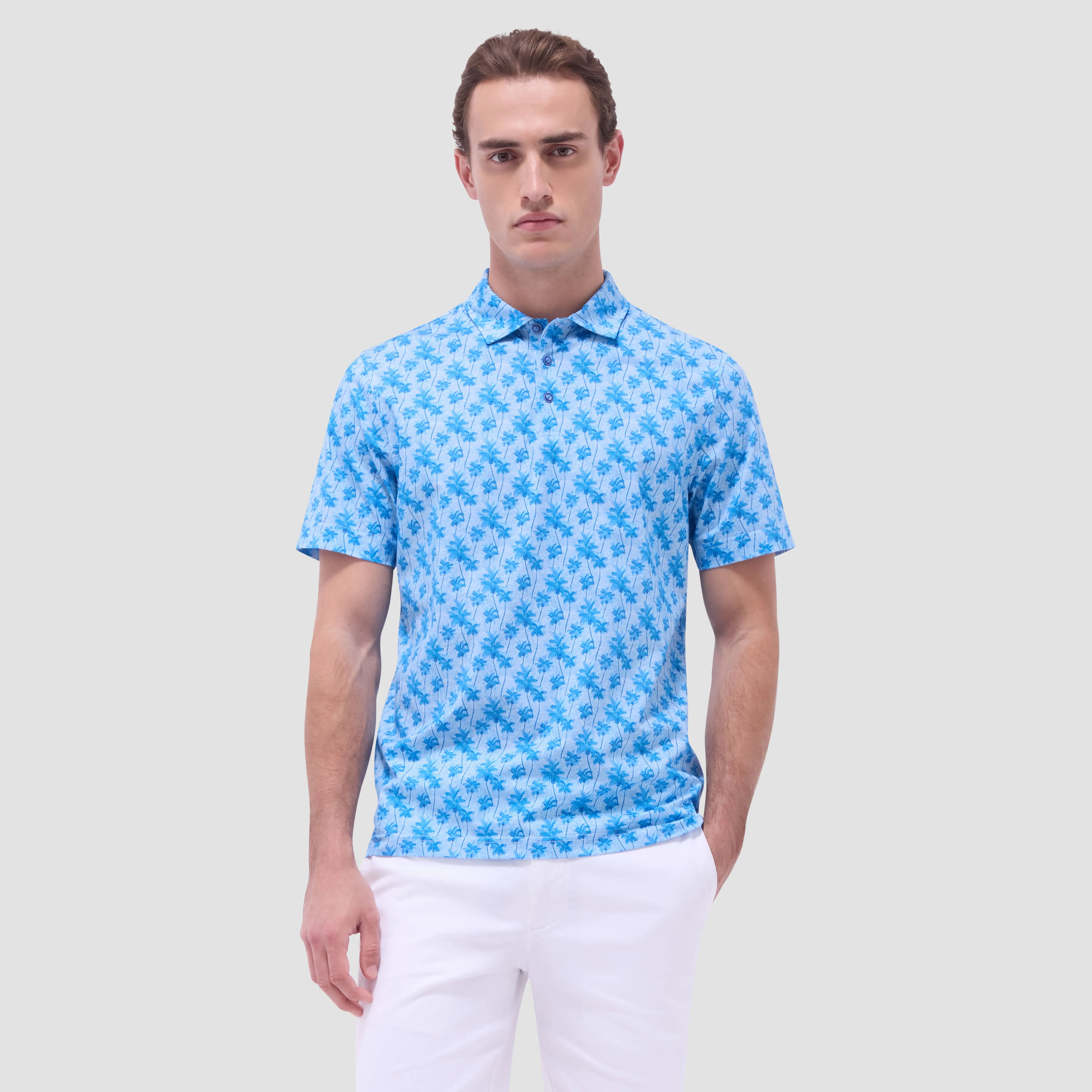 Victor Palm Tree OoohCotton Polo Shirt