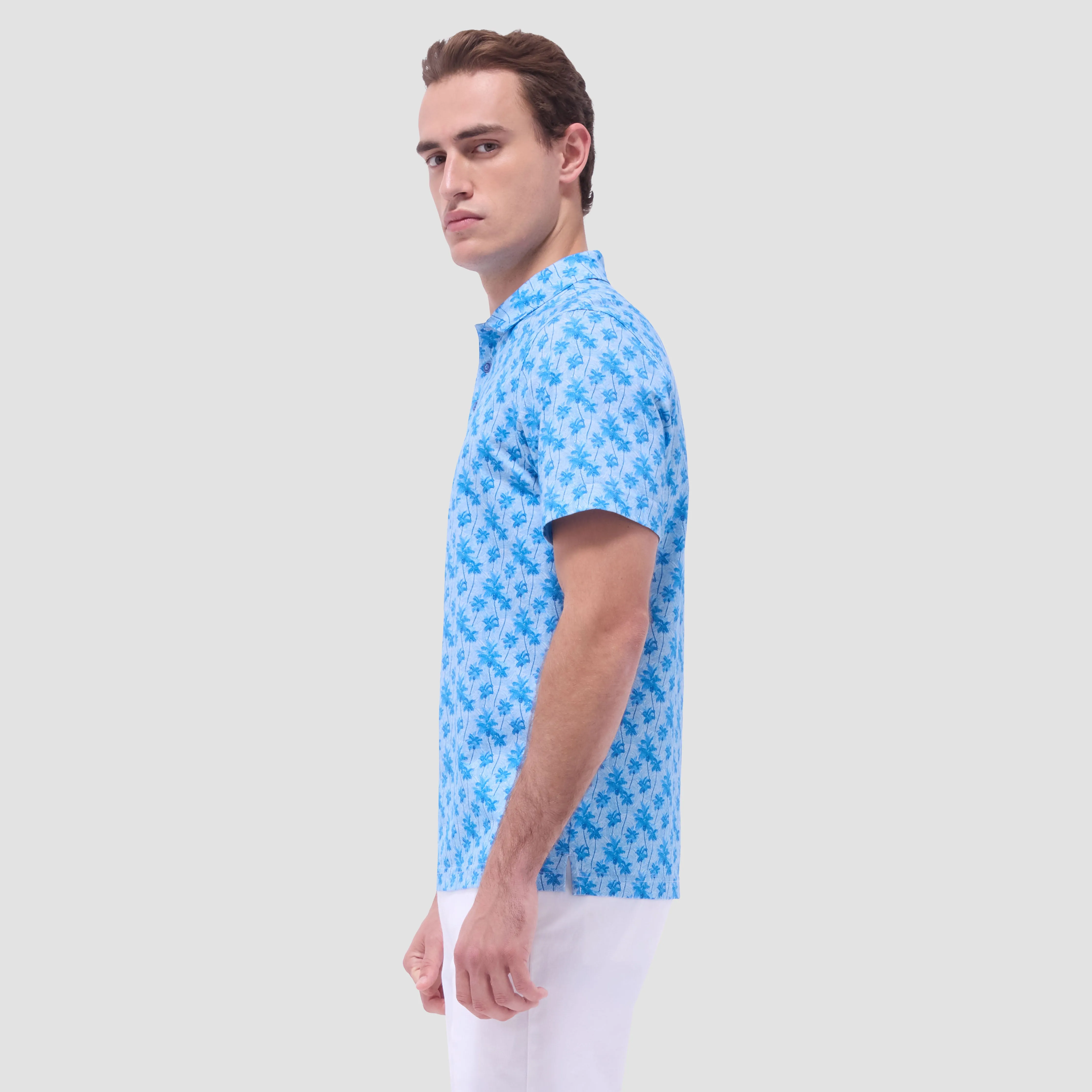Victor Palm Tree OoohCotton Polo Shirt