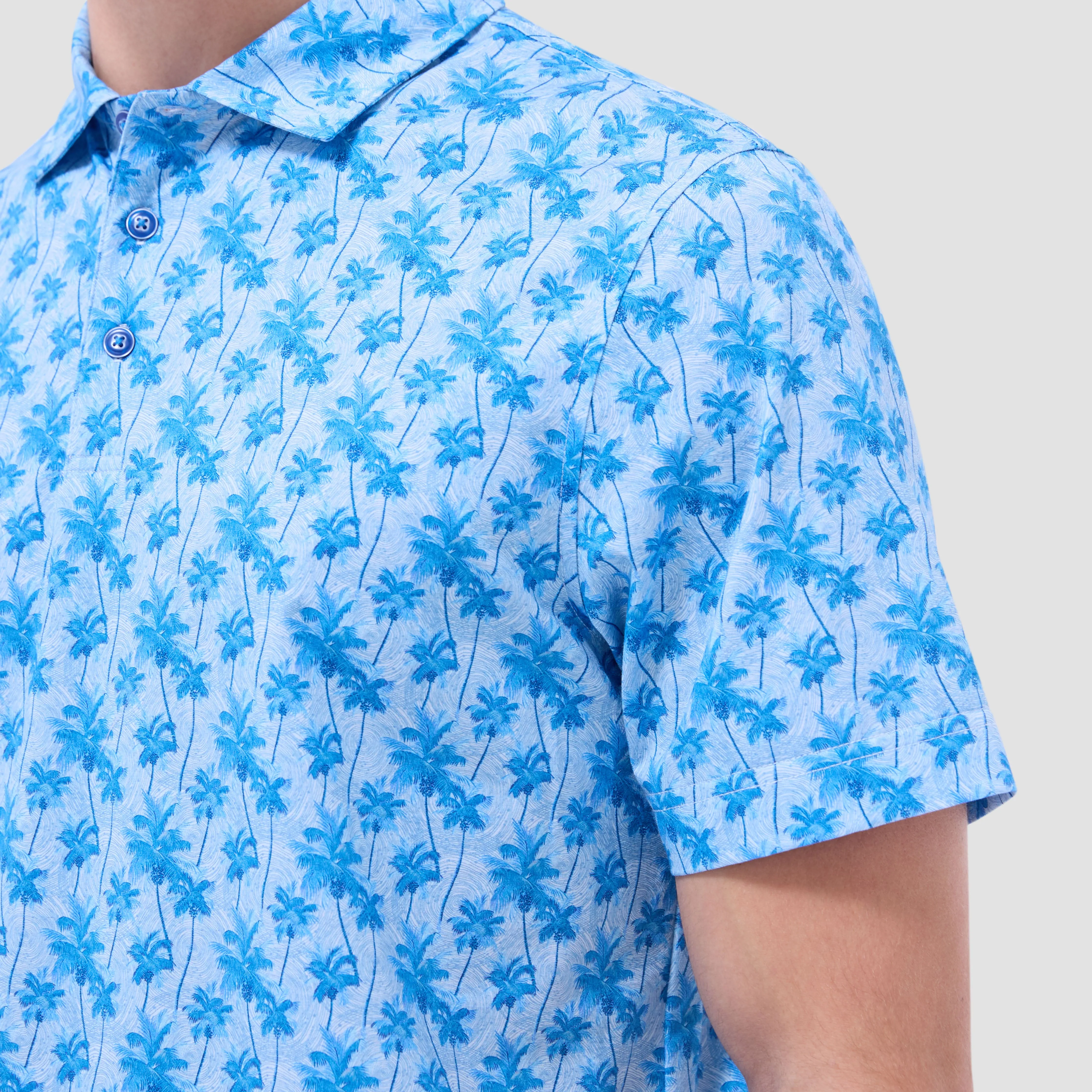 Victor Palm Tree OoohCotton Polo Shirt