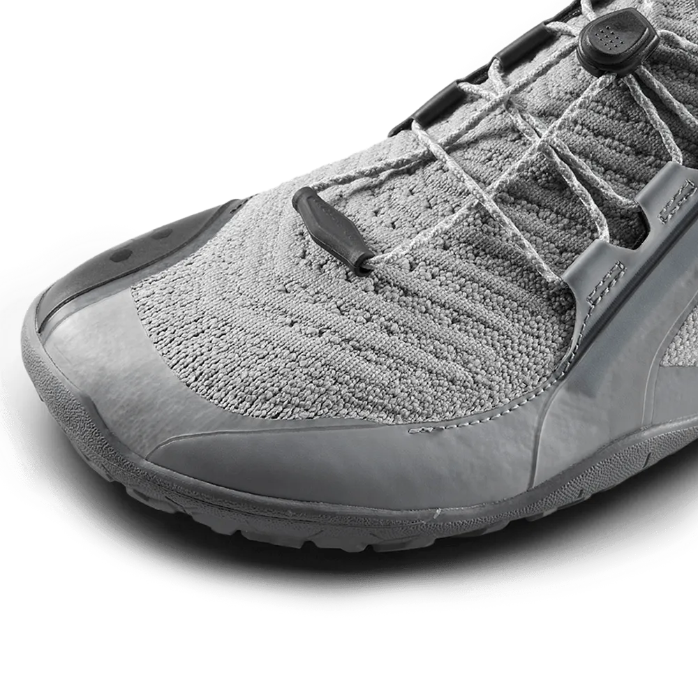 Vivobarefoot Primus Trail Knit FG Mens Ultimate Grey