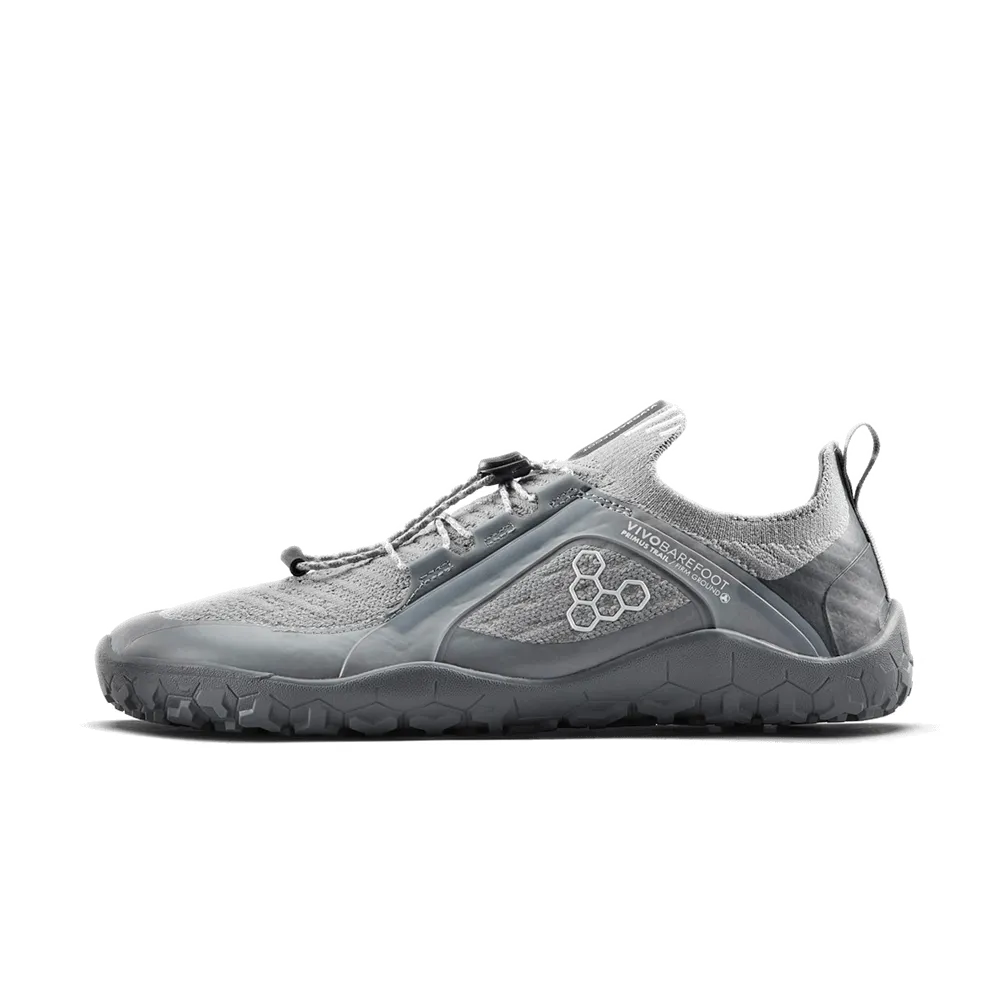 Vivobarefoot Primus Trail Knit FG Mens Ultimate Grey