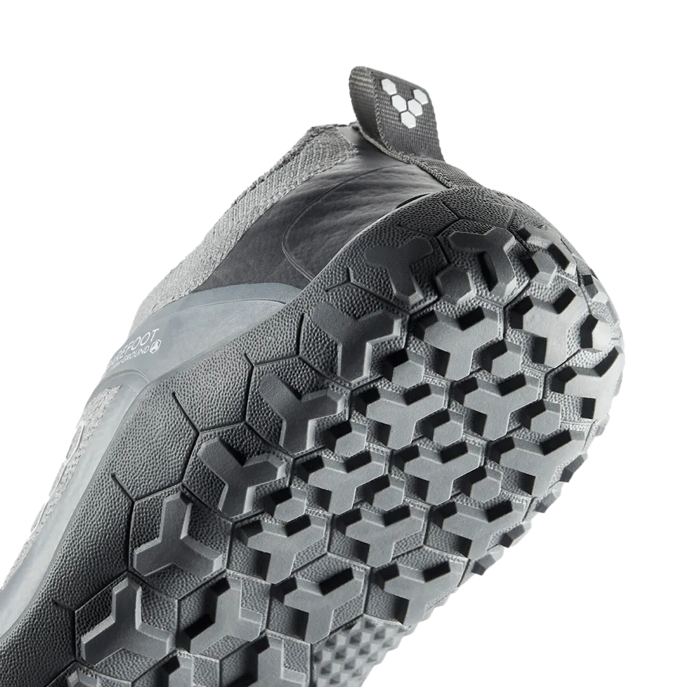 Vivobarefoot Primus Trail Knit FG Mens Ultimate Grey