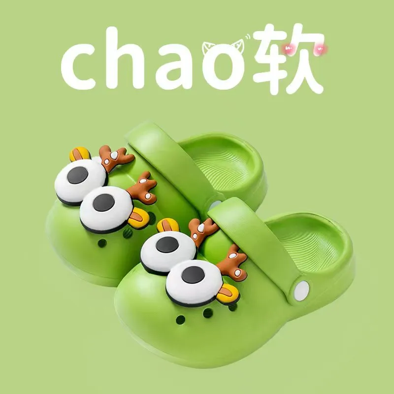 VLOVELAW Eva Children's Hole Shoes Poop Feeling Outdoor Non-Slip TikTok Xiaohongshu Ultra-Light Wear-Resistant Summer Non-Slip Sandals